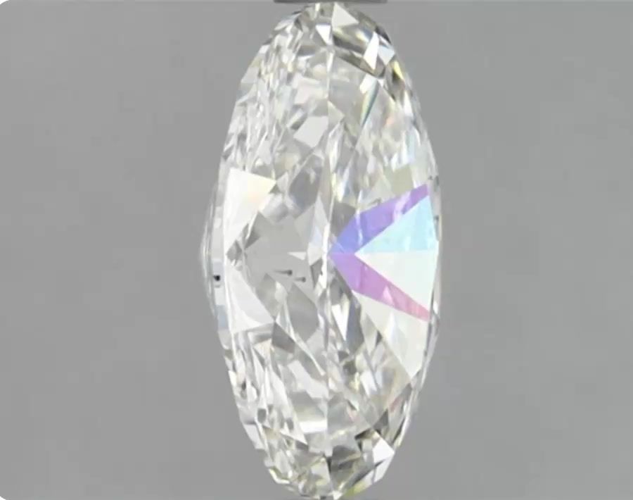 1.10 ct. oval Lab Grown Diamond front image
