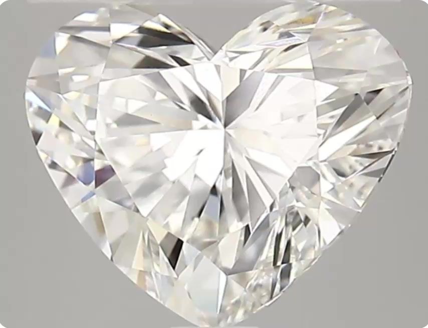 2.42 ct. heart Lab Grown Diamond front image