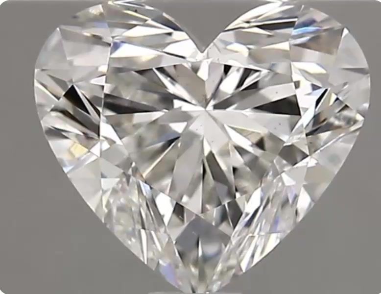 1.61 ct. heart Lab Grown Diamond front image