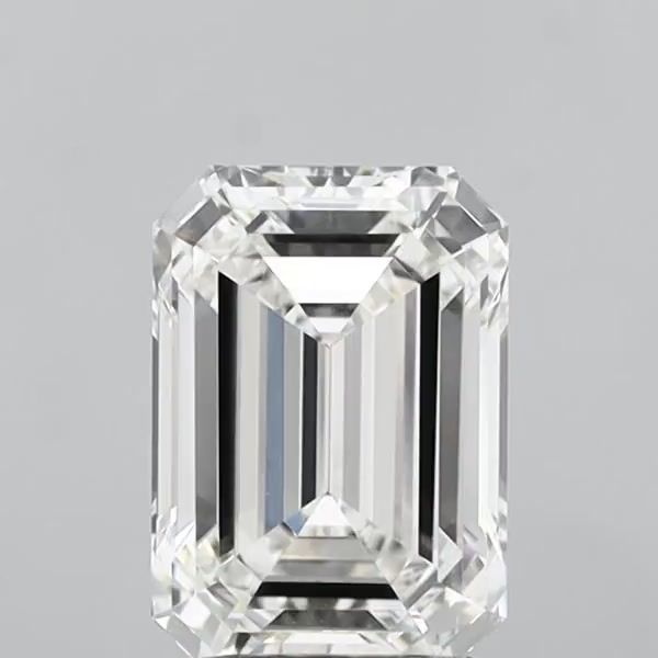 2.28 ct. emerald Lab Grown Diamond front image