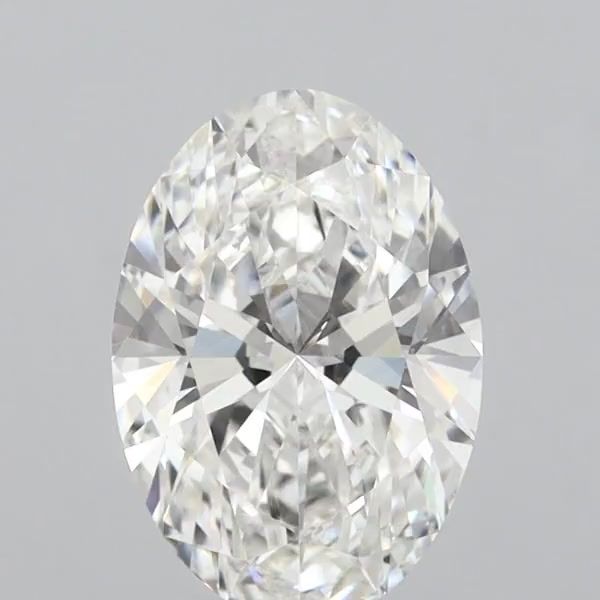 2.71 ct. oval Lab Grown Diamond front image