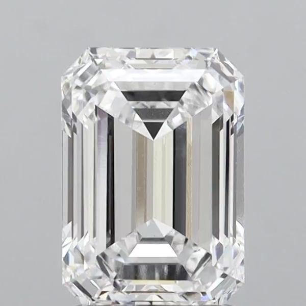 2.57 ct. emerald Lab Grown Diamond front image