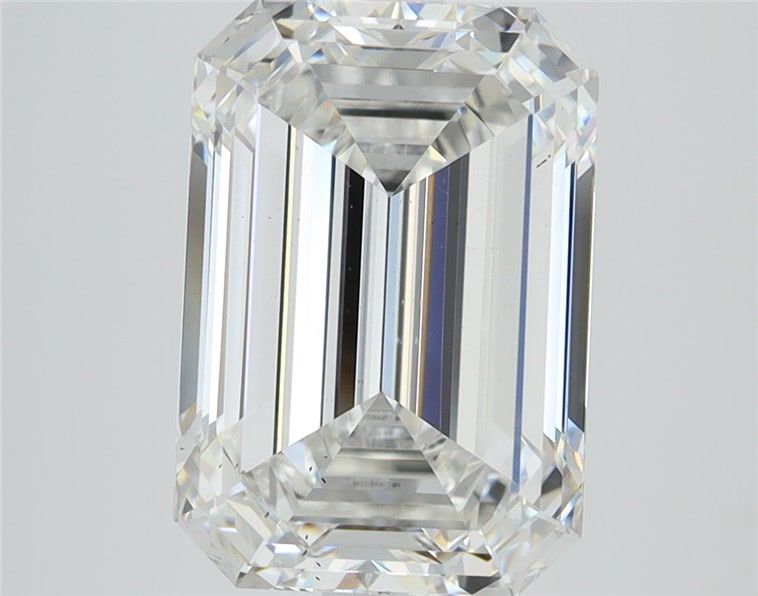5.08 ct. emerald Lab Grown Diamond front image