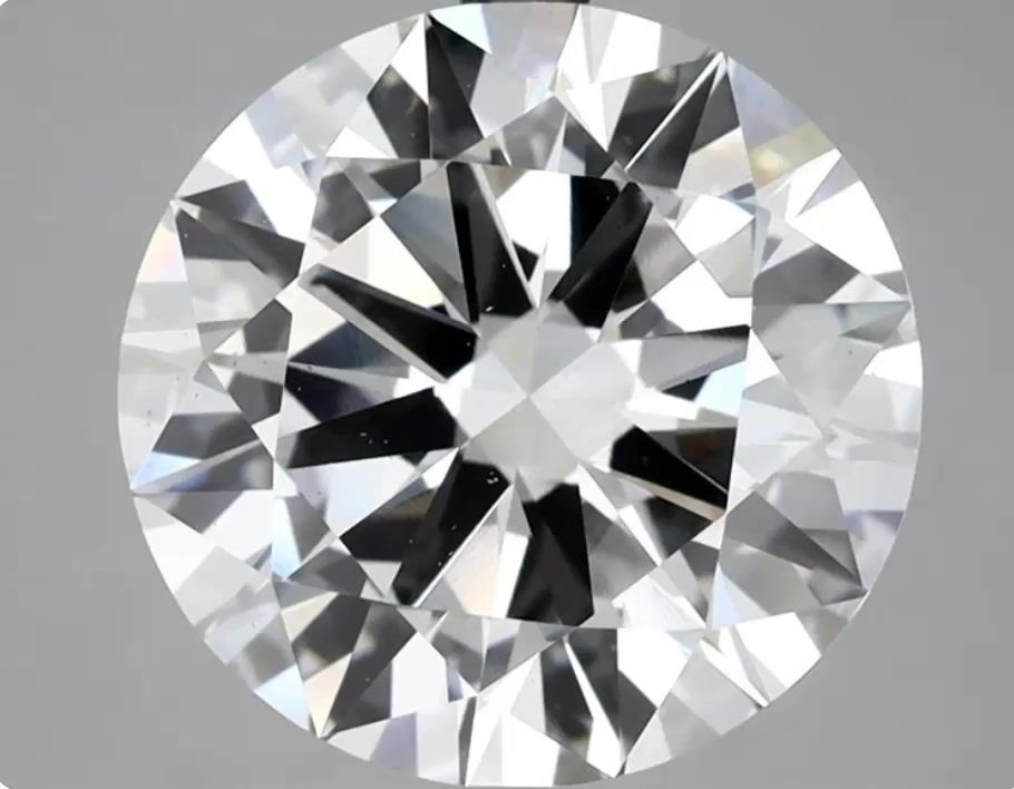 5.52 ct. round Lab Grown Diamond front image