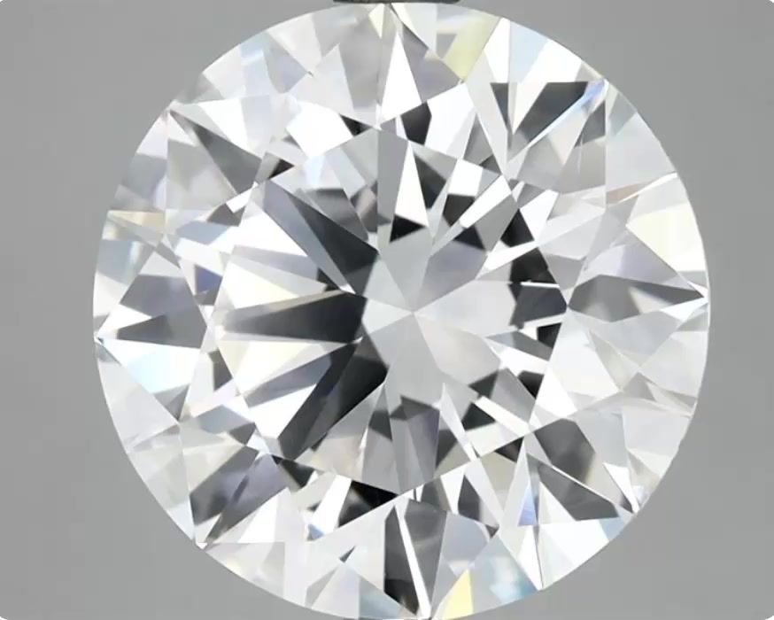 5.51 ct. round Lab Grown Diamond front image