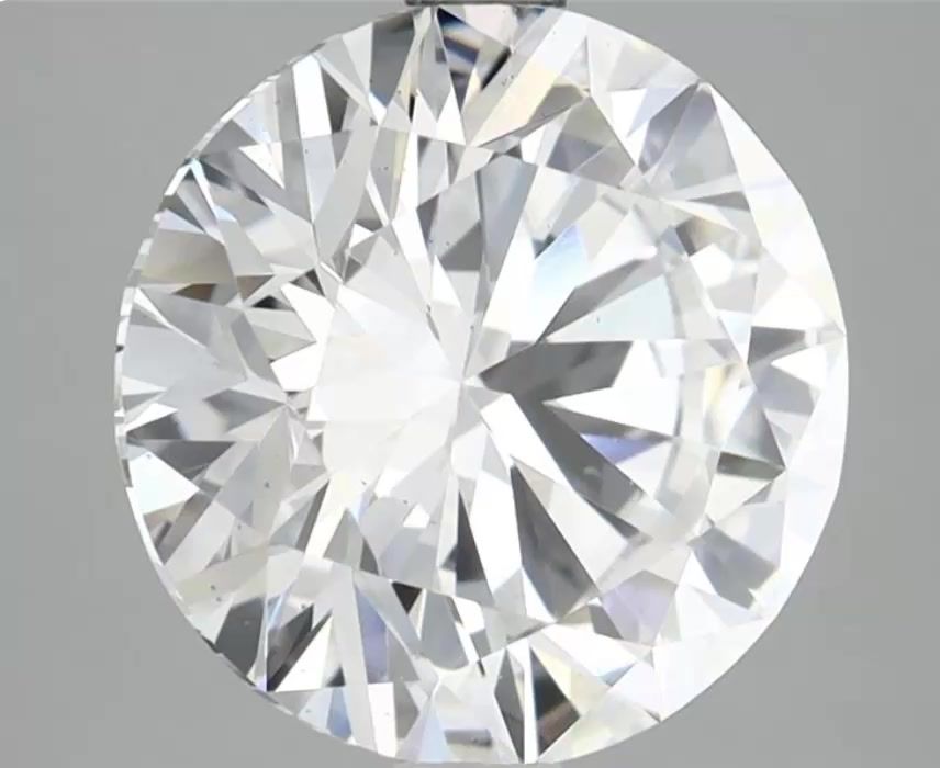 4.00 ct. round Lab Grown Diamond front image