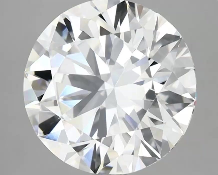 4.01 ct. round Lab Grown Diamond front image