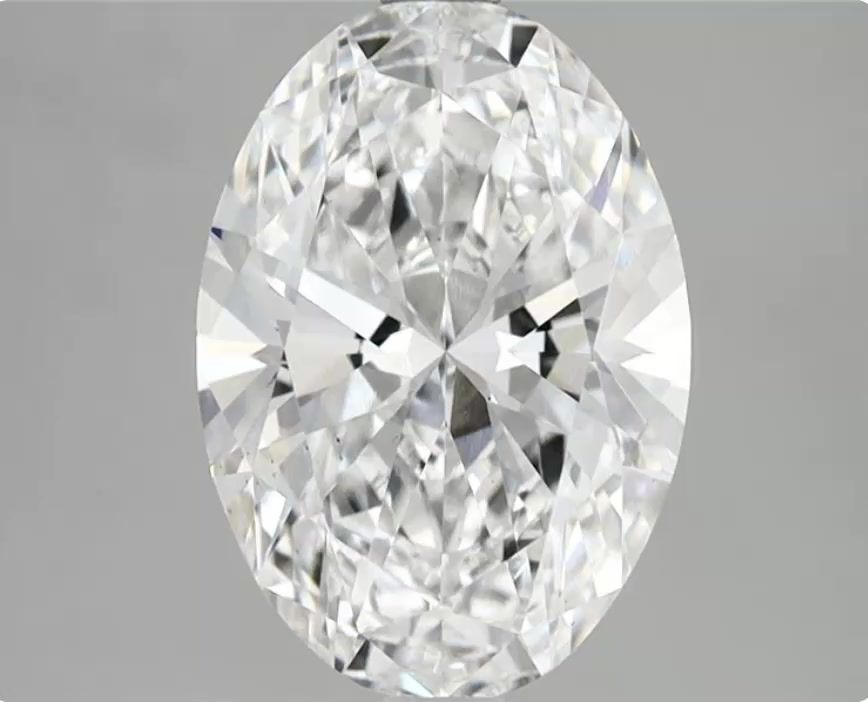 2.51 ct. oval Lab Grown Diamond front image