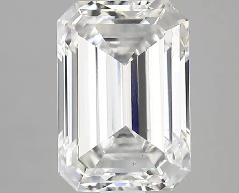 2.90 ct. emerald Lab Grown Diamond front image