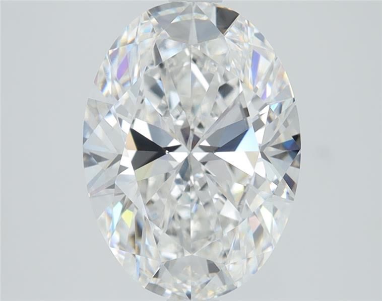 1.34 ct. oval Lab Grown Diamond front image
