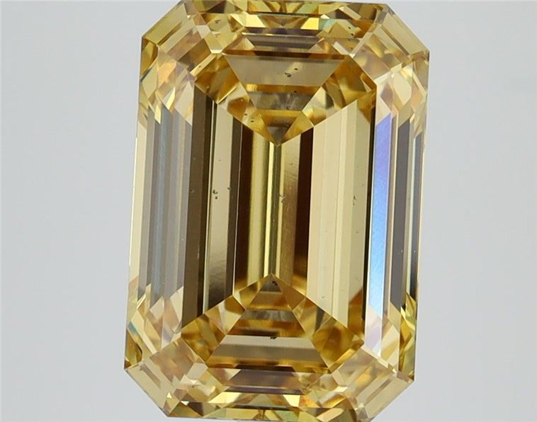 5.10 ct. emerald Lab Grown Diamond front image