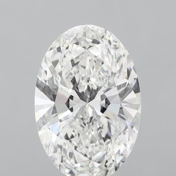 5.32 ct. oval Lab Grown Diamond front image