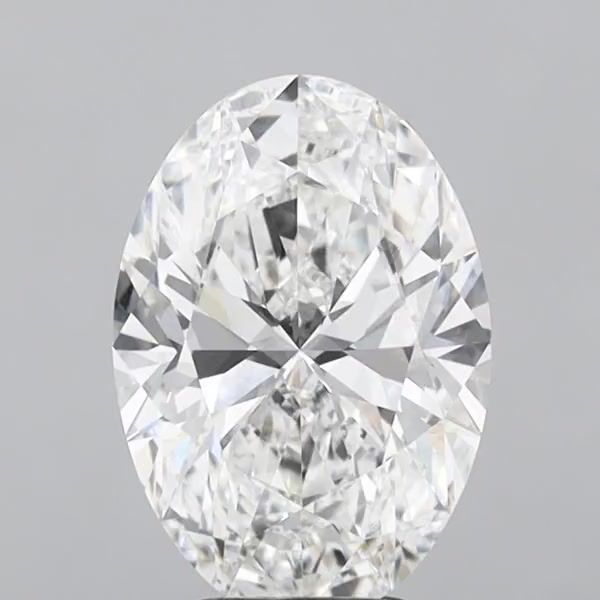 4.52 ct. oval Lab Grown Diamond front image