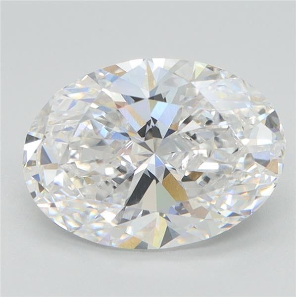 4.50 ct. oval Lab Grown Diamond front image