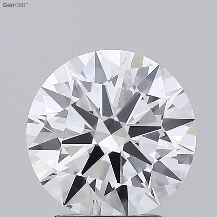 2.67 ct. round Lab Grown Diamond front image