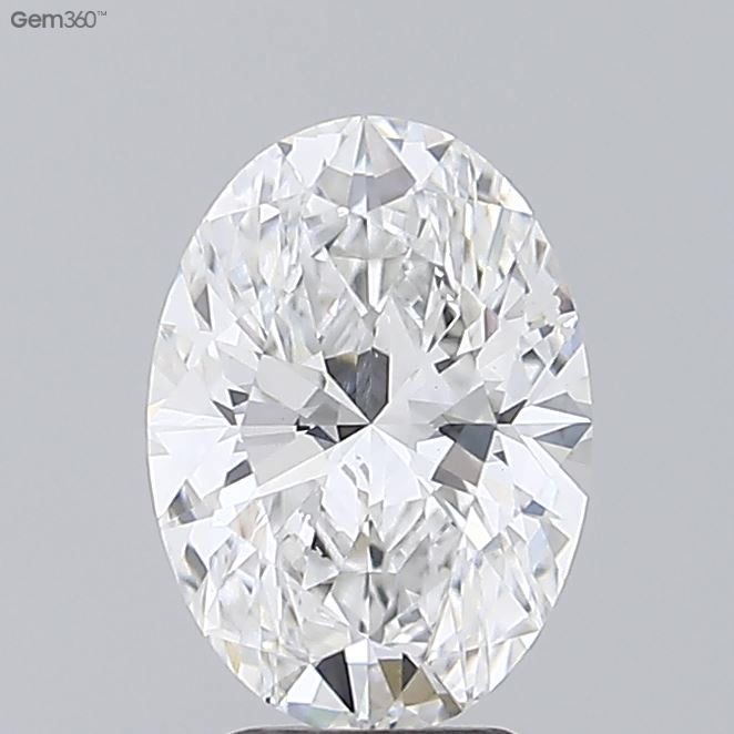 2.41 ct. oval Lab Grown Diamond front image