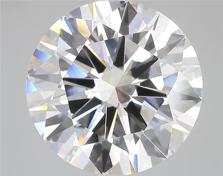 7.01 ct. round Lab Grown Diamond front image