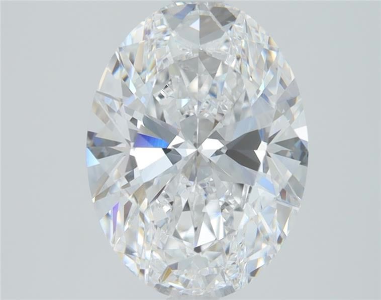7.00 ct. oval Lab Grown Diamond front image