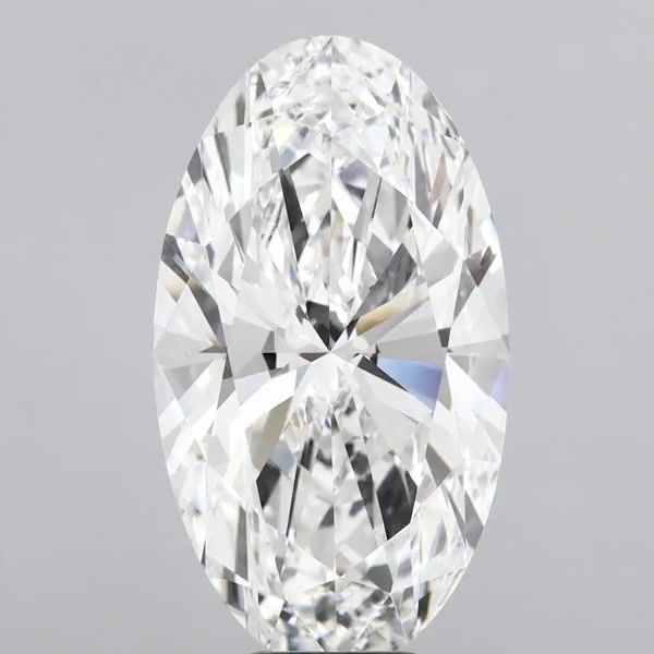 8.06 ct. oval Lab Grown Diamond front image