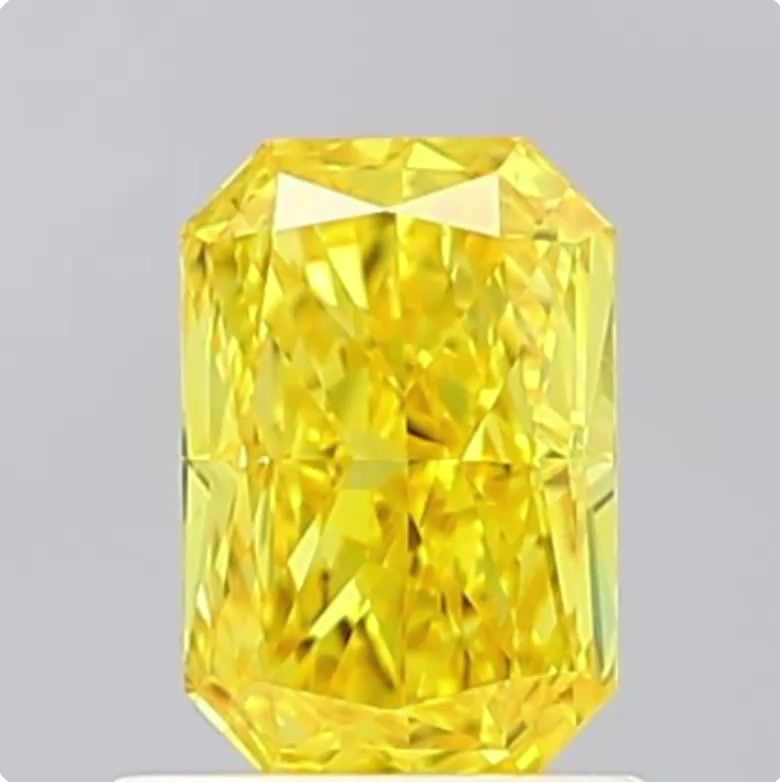 1.04 CT Fancy Vivid Yellow RADIANT