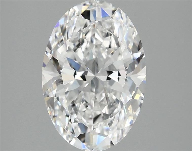4.10 ct. oval Lab Grown Diamond front image