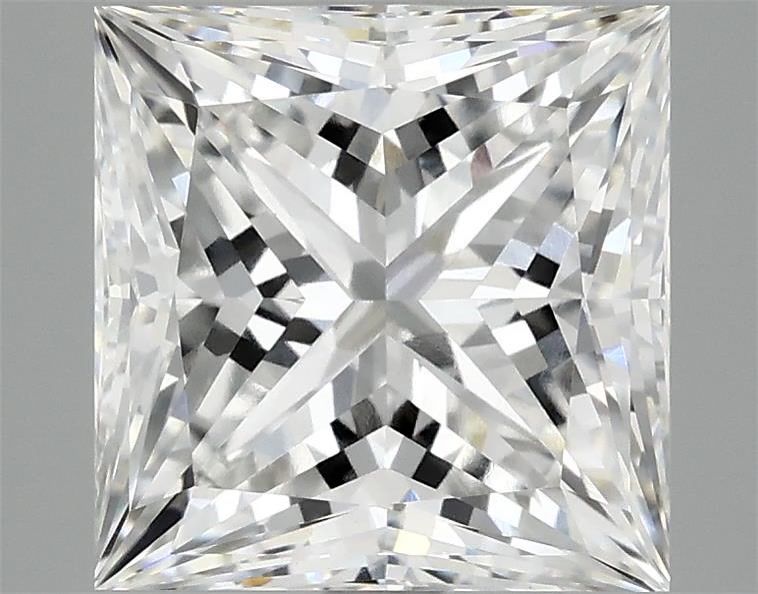 4.10 ct. princess Lab Grown Diamond front image