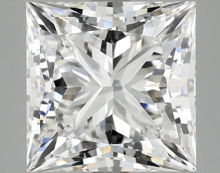 4.12 ct. princess Lab Grown Diamond front image