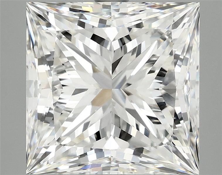 4.02 ct. princess Lab Grown Diamond front image