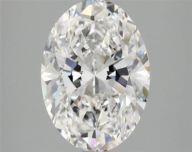 2.10 ct. oval Lab Grown Diamond front image