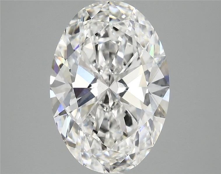 3.69 ct. oval Lab Grown Diamond front image