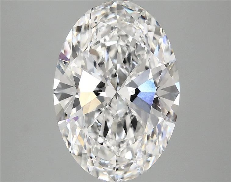 3.90 ct. oval Lab Grown Diamond front image
