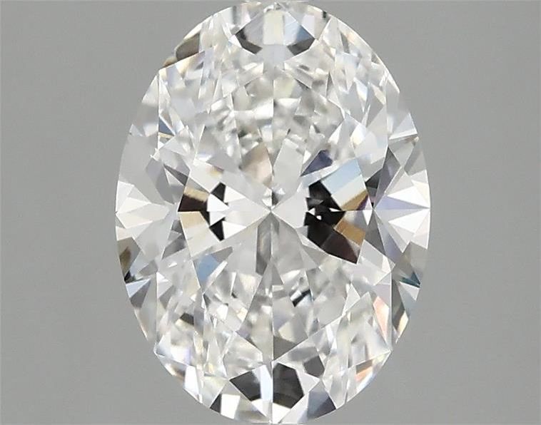 2.10 ct. oval Lab Grown Diamond front image