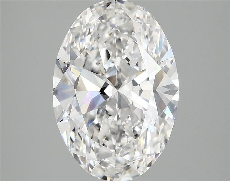 3.72 ct. oval Lab Grown Diamond front image