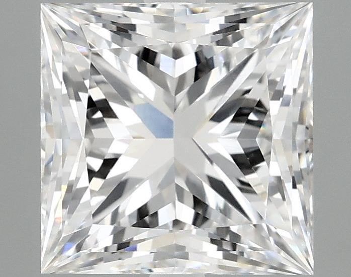 4.02 ct. princess Lab Grown Diamond front image