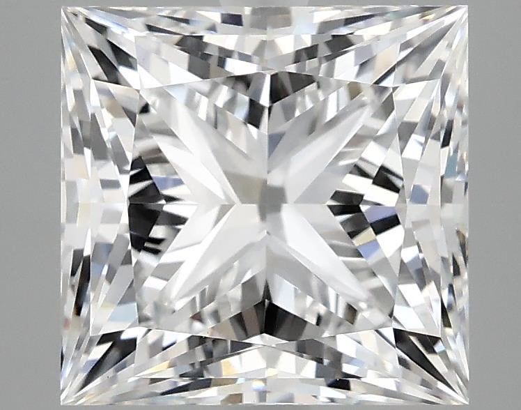 4.10 ct. princess Lab Grown Diamond front image
