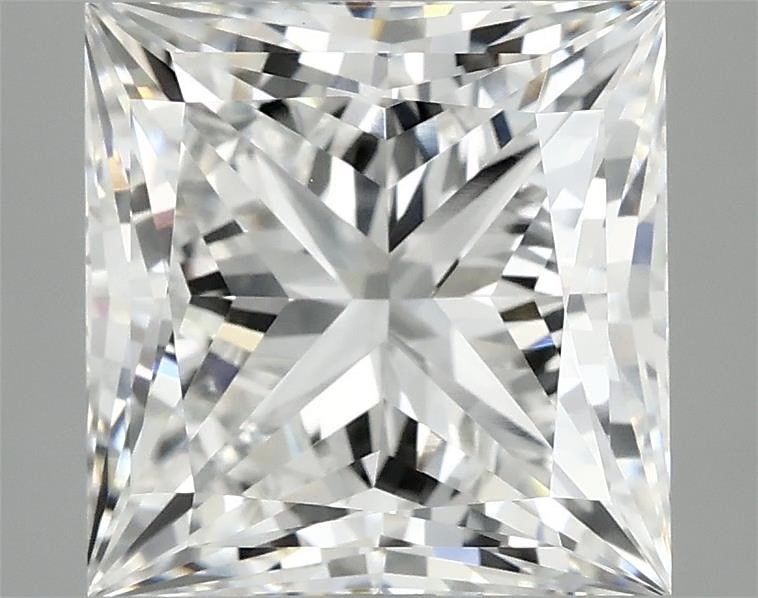 4.03 ct. princess Lab Grown Diamond front image