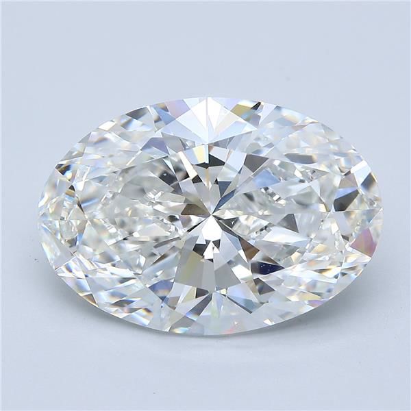 8.47 ct. oval Lab Grown Diamond front image