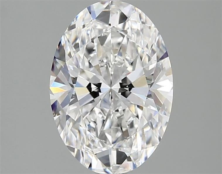 1.38 ct. oval Lab Grown Diamond front image