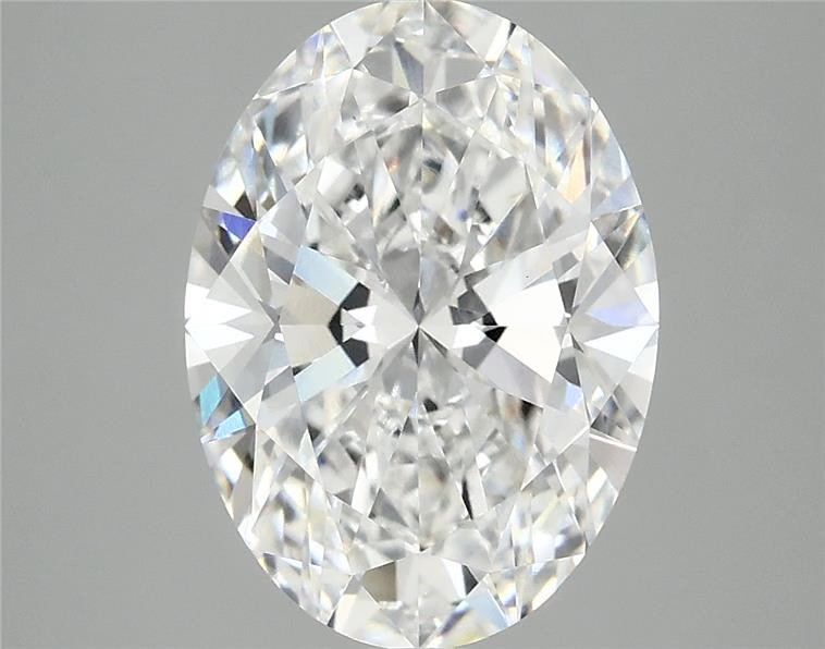 2.97 ct. oval Lab Grown Diamond front image