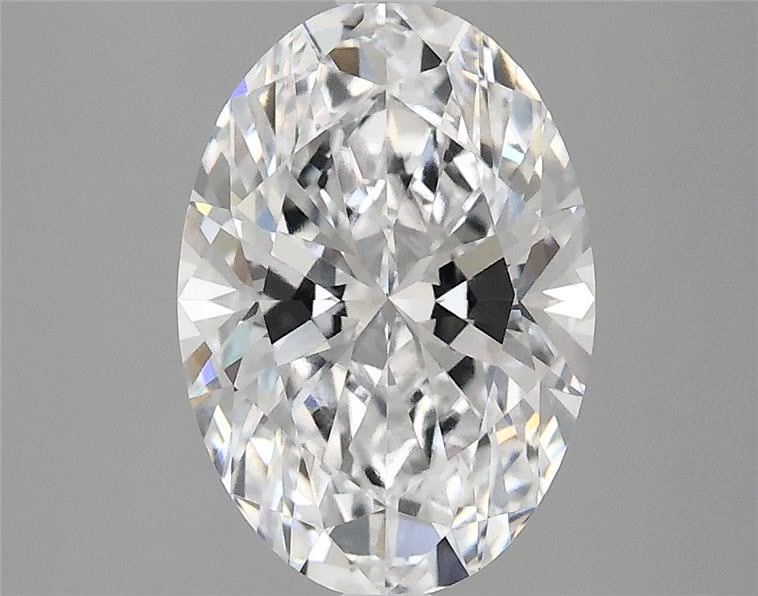 4.01 ct. oval Lab Grown Diamond front image