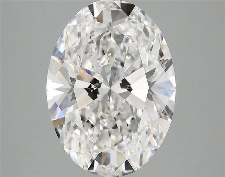3.66 ct. oval Lab Grown Diamond front image