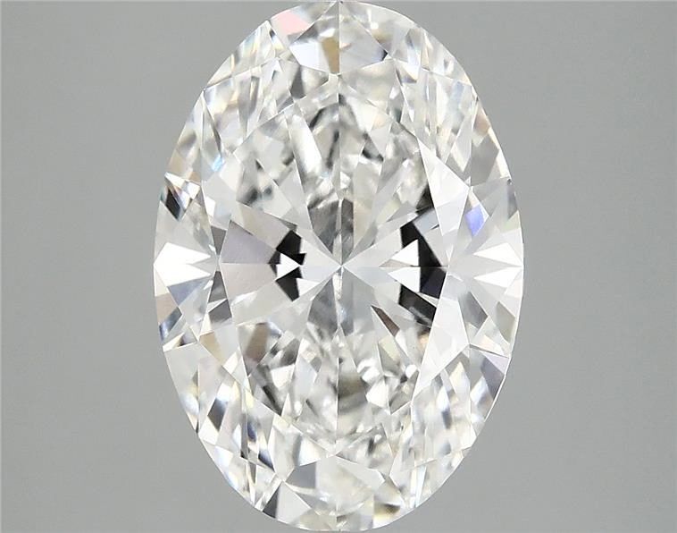 3.04 ct. oval Lab Grown Diamond front image