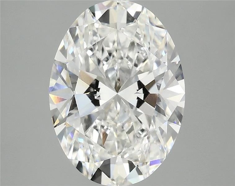 4.78 ct. oval Lab Grown Diamond front image