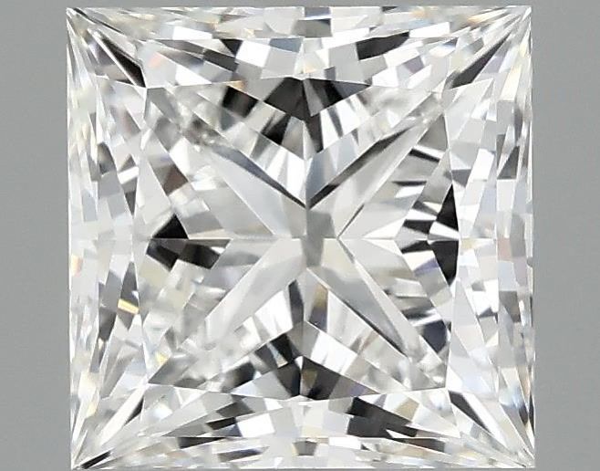 1.68 ct. princess Lab Grown Diamond front image