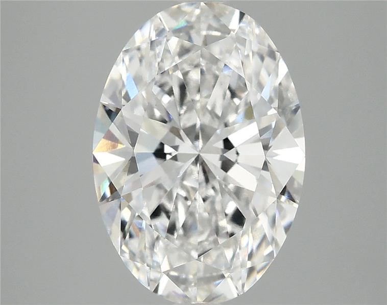 4.09 ct. oval Lab Grown Diamond front image