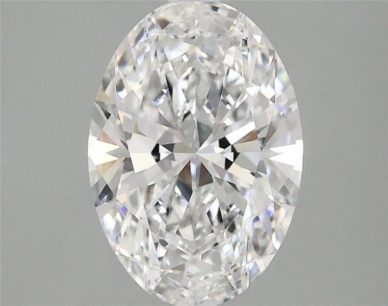 3.09 ct. oval Lab Grown Diamond front image