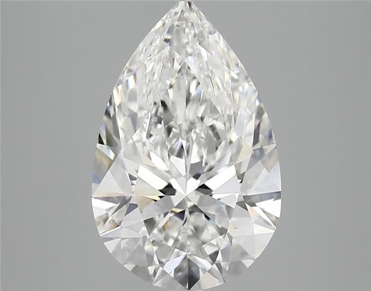 3.09 ct. pear Lab Grown Diamond front image