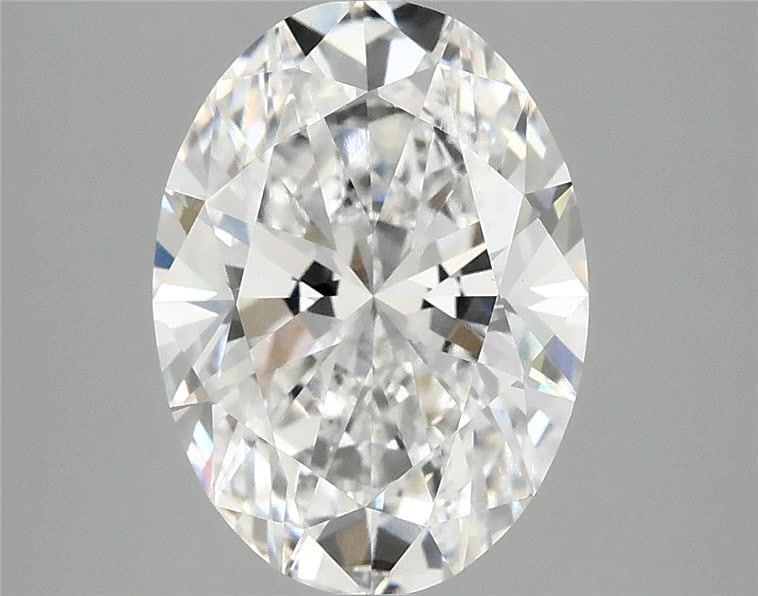 3.67 ct. oval Lab Grown Diamond front image