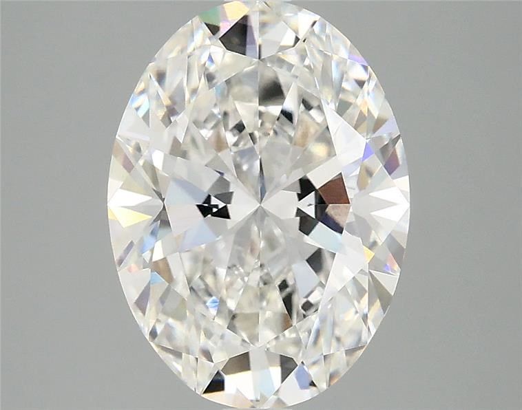 4.85 ct. oval Lab Grown Diamond front image