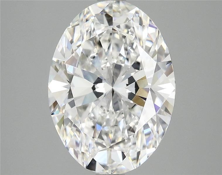 4.20 ct. oval Lab Grown Diamond front image
